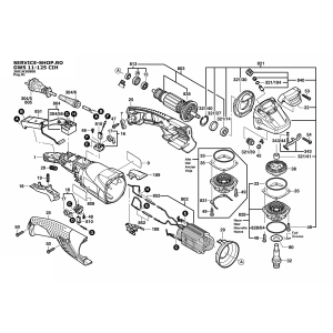 Bosch GWS 11-125 CIH (3601H30B00-EU)